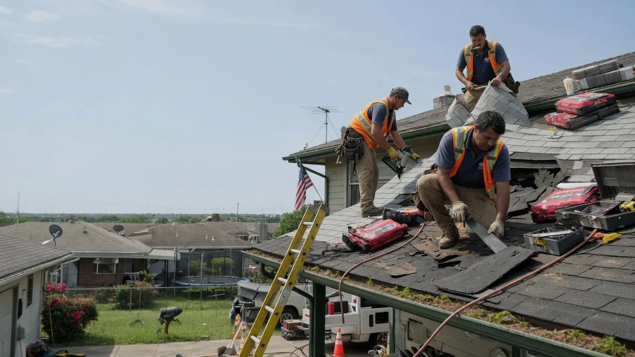 Roof Repair in New Edinburg, AR near me